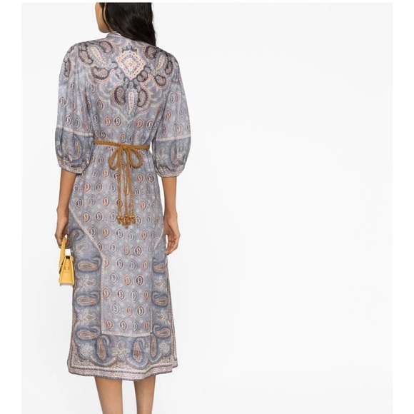 FLASH SALE! 
ZIMMERMANN Vitali paisley-print dress in Size 0! - Picture 4 of 15